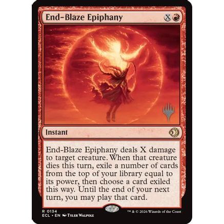 End-Blaze Epiphany (PPECL-134) - Promo Pack: Lorwyn Eclipsed Foil