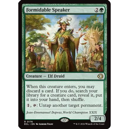 Formidable Speaker (PPECL-176) - Promo Pack: Lorwyn Eclipsed