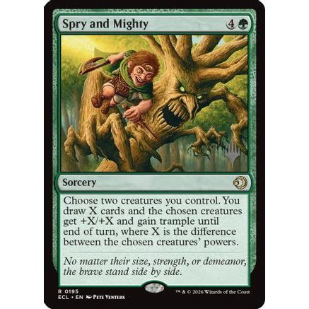 Spry and Mighty (PPECL-195) - Promo Pack: Lorwyn Eclipsed