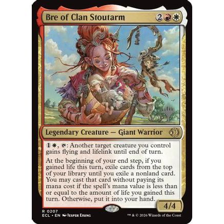 Bre of Clan Stoutarm (PPECL-207) - Promo Pack: Lorwyn Eclipsed Foil