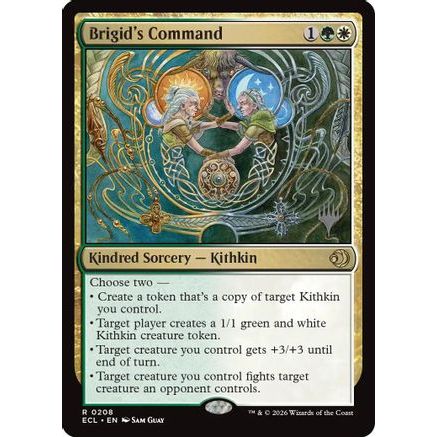 Brigid's Command (PPECL-208) - Promo Pack: Lorwyn Eclipsed Foil