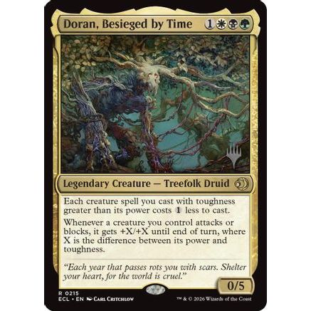 Doran, Besieged by Time (PPECL-215) - Promo Pack: Lorwyn Eclipsed Foil