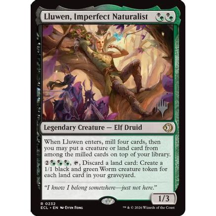 Lluwen, Imperfect Naturalist (PPECL-232) - Promo Pack: Lorwyn Eclipsed