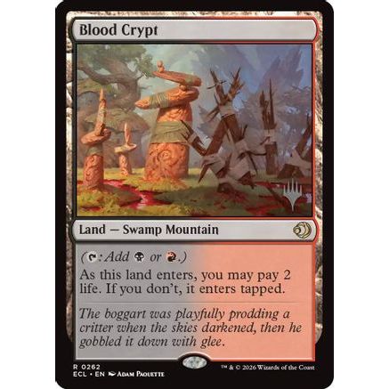 Blood Crypt (PPECL-262) - Promo Pack: Lorwyn Eclipsed Foil