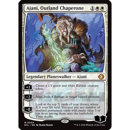 Ajani, Outland Chaperone (PPECL-004) - Promo Pack: Lorwyn Eclipsed Foil