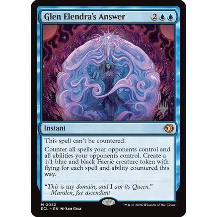 Glen Elendra's Answer (PPECL-052) - Promo Pack: Lorwyn Eclipsed