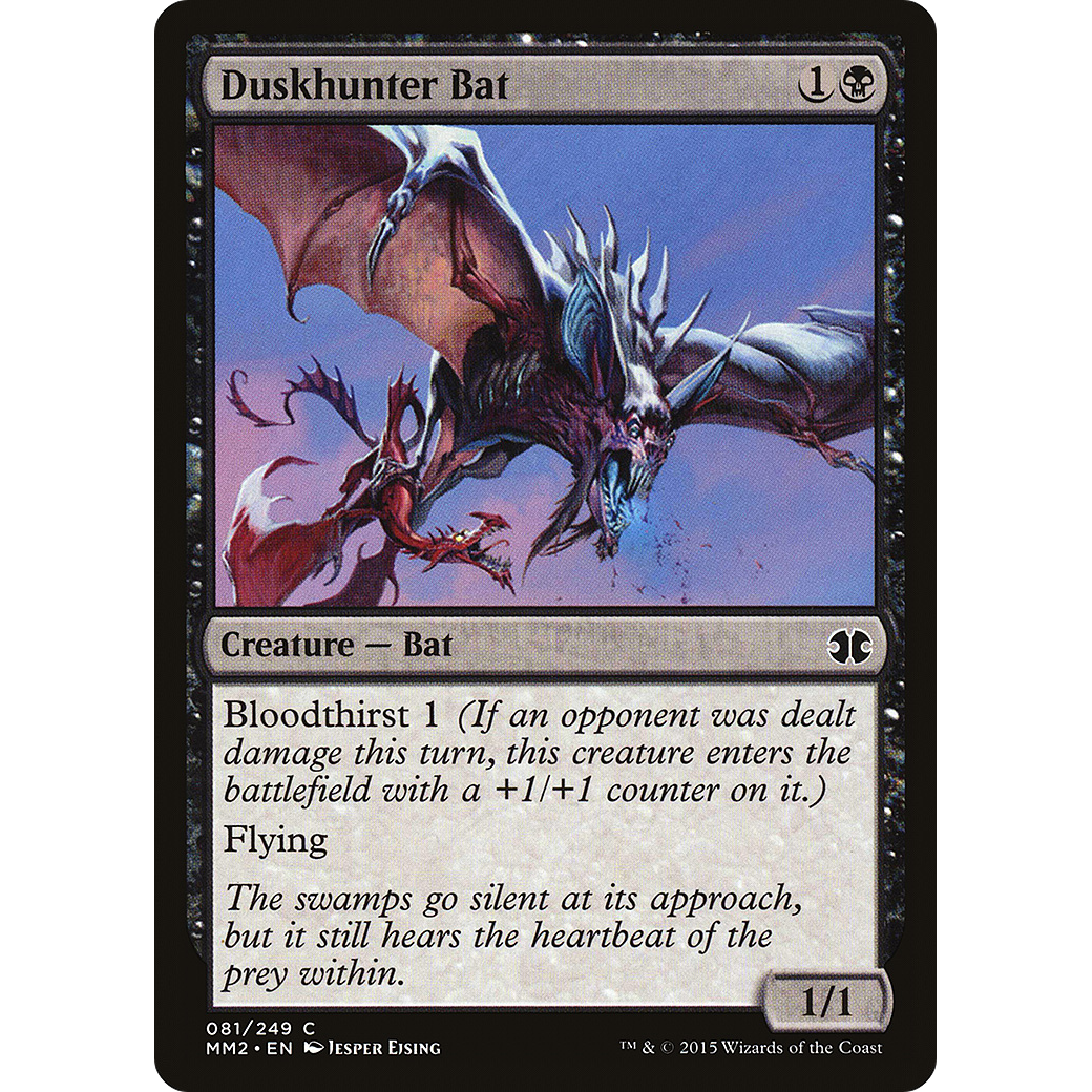 Duskhunter Bat (MM2-081) - Modern Masters 2015 Foil