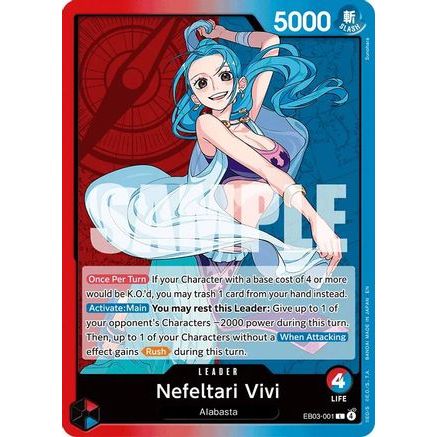Nefeltari Vivi - 001 (EB03-001) - Extra Booster: One Piece Heroines Edition