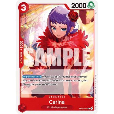 Carina (EB03-004) - Extra Booster: One Piece Heroines Edition