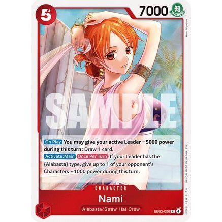 Nami (006) (EB03-006) - Extra Booster: One Piece Heroines Edition Foil