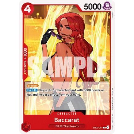 Baccarat (EB03-007) - Extra Booster: One Piece Heroines Edition