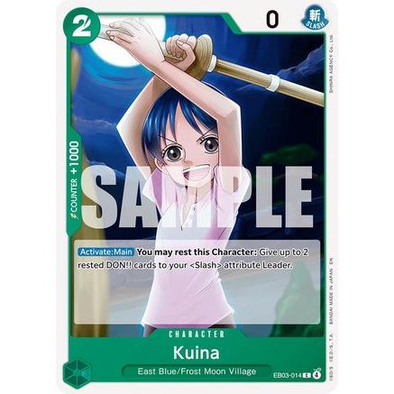 Kuina (EB03-014) - Extra Booster: One Piece Heroines Edition