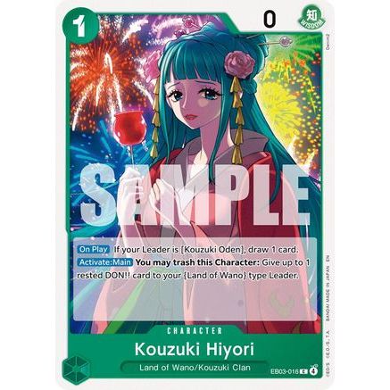 Kouzuki Hiyori (EB03-016) - Extra Booster: One Piece Heroines Edition
