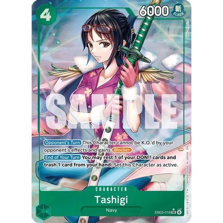 Tashigi (Alternate Art) (EB03-018) - Extra Booster: One Piece Heroines Edition Foil