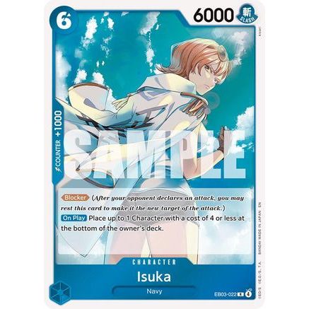 Isuka (EB03-022) - Extra Booster: One Piece Heroines Edition Foil