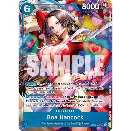 Boa Hancock (Alternate Art) (EB03-026) - Extra Booster: One Piece Heroines Edition Foil