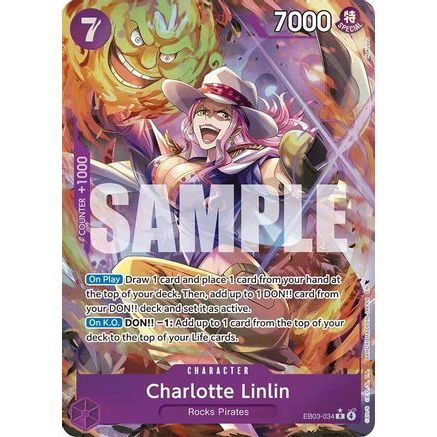 Charlotte Linlin (Alternate Art) (EB03-034) - Extra Booster: One Piece Heroines Edition Foil