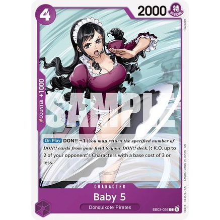 Baby 5 (EB03-036) - Extra Booster: One Piece Heroines Edition