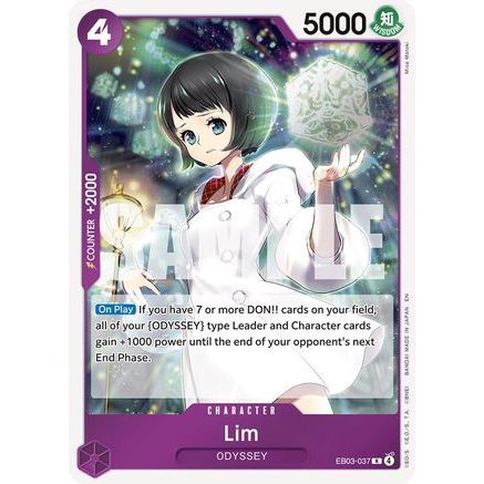 Lim (EB03-037) - Extra Booster: One Piece Heroines Edition Foil