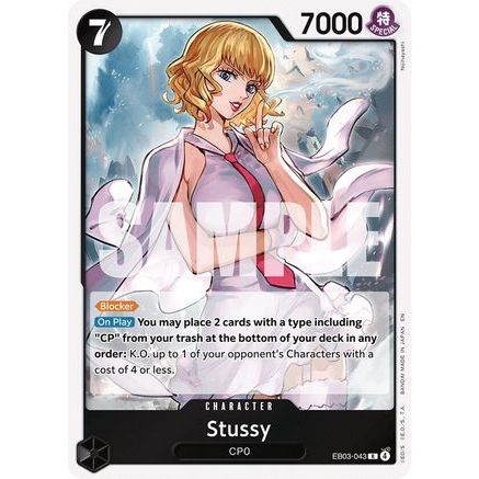Stussy (EB03-043) - Extra Booster: One Piece Heroines Edition Foil