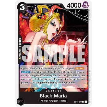 Black Maria (EB03-044) - Extra Booster: One Piece Heroines Edition