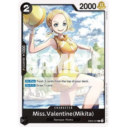 Miss.Valentine(Mikita) (EB03-047) - Extra Booster: One Piece Heroines Edition