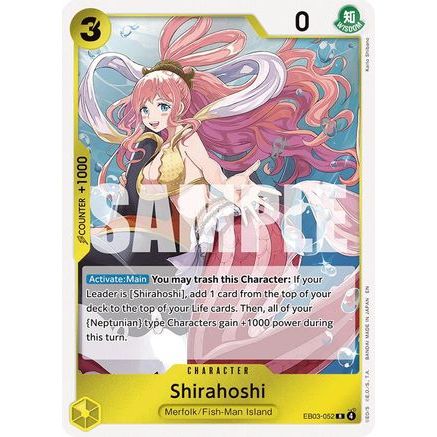 Shirahoshi (EB03-052) - Extra Booster: One Piece Heroines Edition Foil