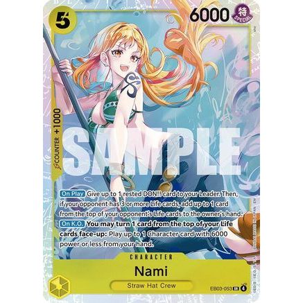 Nami (053) (EB03-053) - Extra Booster: One Piece Heroines Edition Foil