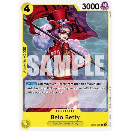 Belo Betty (EB03-056) - Extra Booster: One Piece Heroines Edition