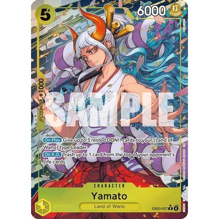 Yamato (Alternate Art) (EB03-057) - Extra Booster: One Piece Heroines Edition Foil