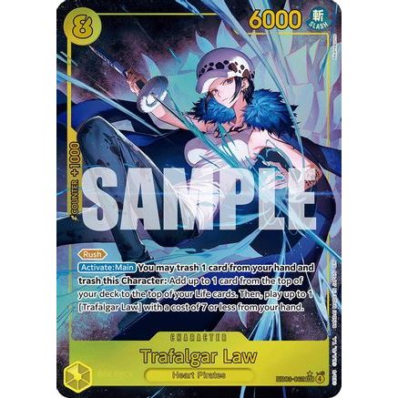 Trafalgar Law (Alternate Art) (EB03-062) - Extra Booster: One Piece Heroines Edition Foil