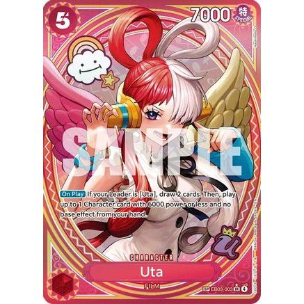 Uta - 003 (SP) (EB03-003) - Extra Booster: One Piece Heroines Edition Foil