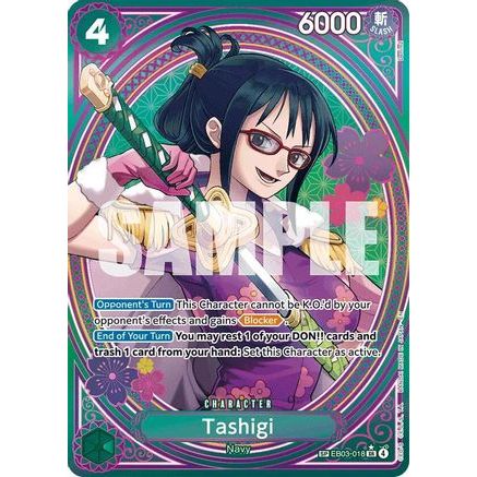 Tashigi (SP) (EB03-018) - Extra Booster: One Piece Heroines Edition Foil