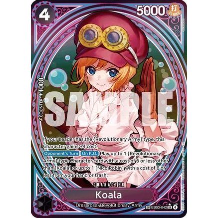Koala (SP) (EB03-042) - Extra Booster: One Piece Heroines Edition Foil
