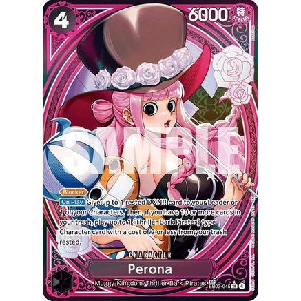 Perona (SP) (EB03-045) - Extra Booster: One Piece Heroines Edition Foil