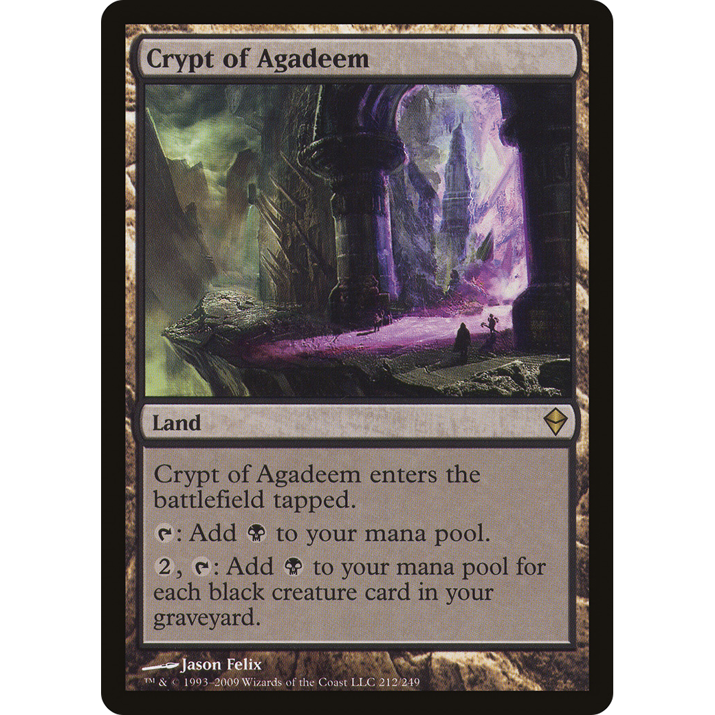 Crypt of Agadeem (ZEN-212) - Zendikar