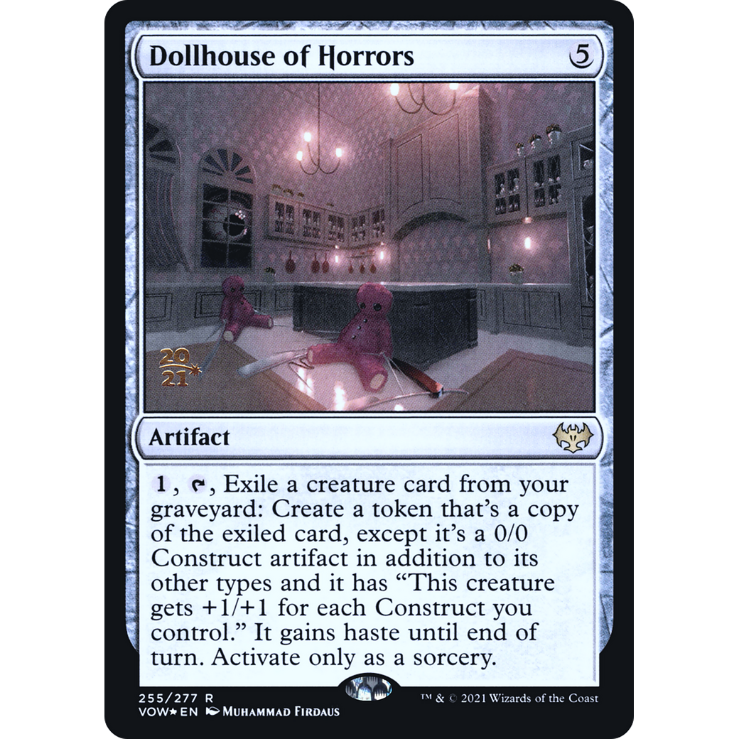 Dollhouse of Horrors (PRE-255) - Innistrad: Crimson Vow Promos Foil