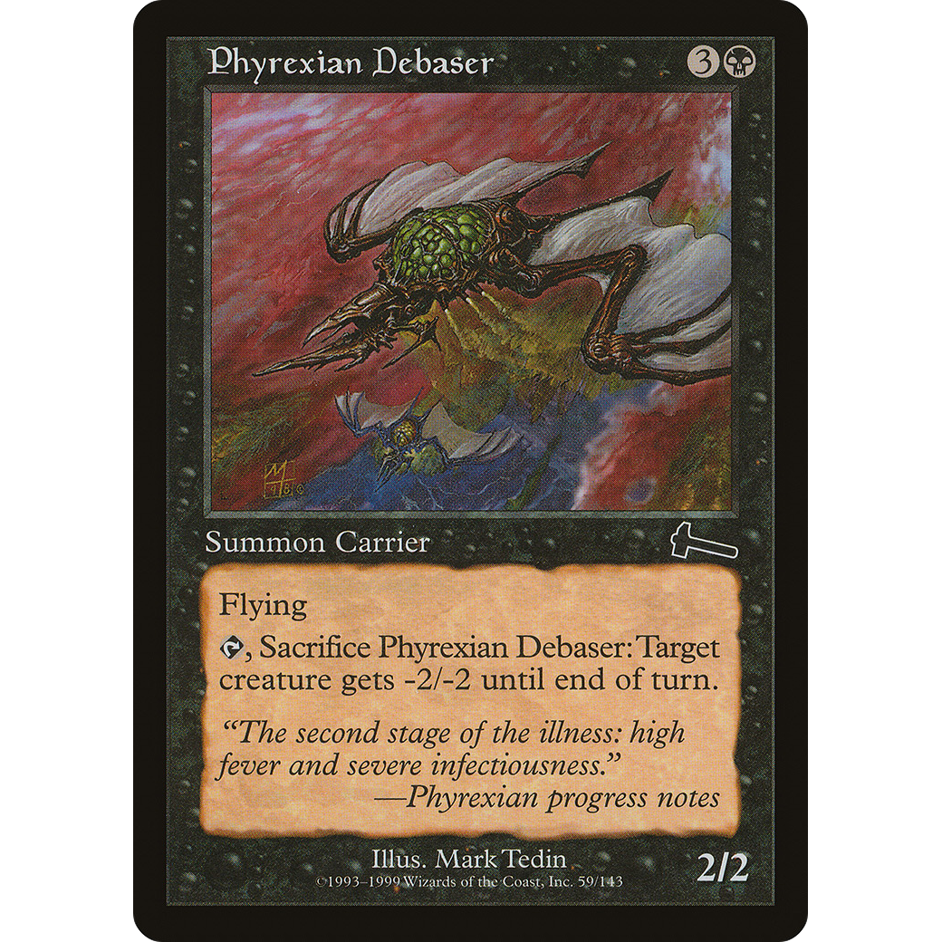 Phyrexian Debaser (ULG-059) - Urza's Legacy Foil
