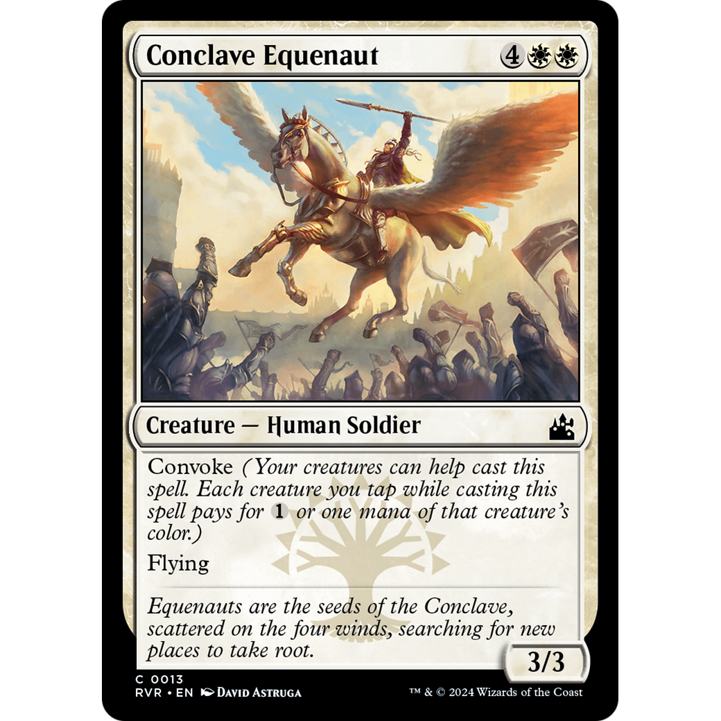 Conclave Equenaut (RVR-013) - Ravnica Remastered Foil