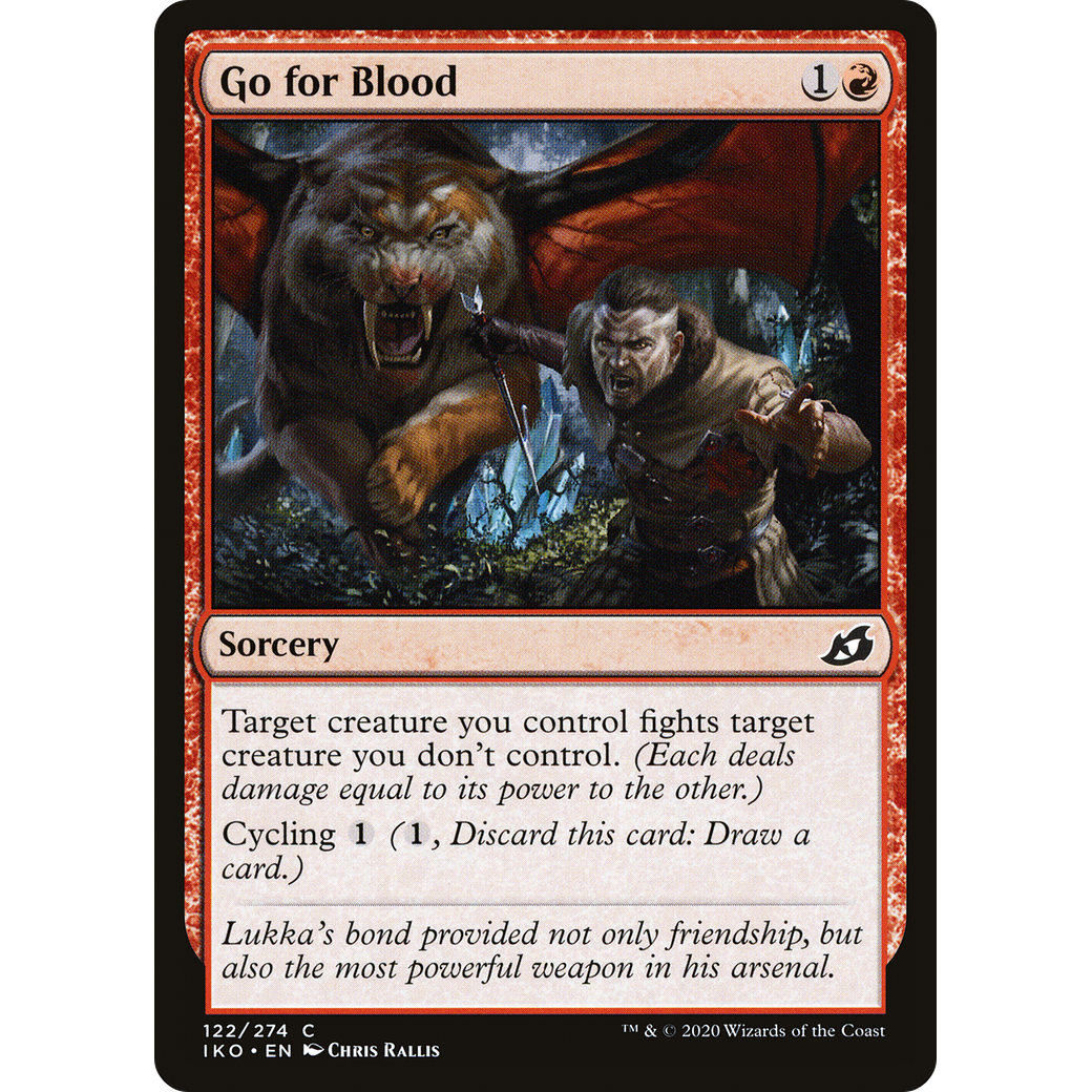 Go for Blood (IKO-122) - Ikoria: Lair of Behemoths