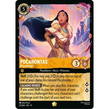 Pocahontas - Peacekeeper (22/204) - Winterspell