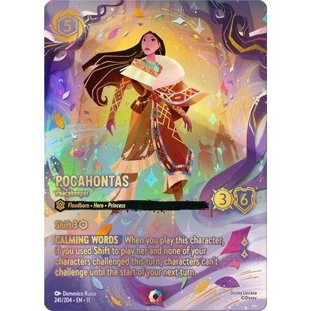 Pocahontas - Peacekeeper (Iconic) (241/204) - Winterspell Holofoil