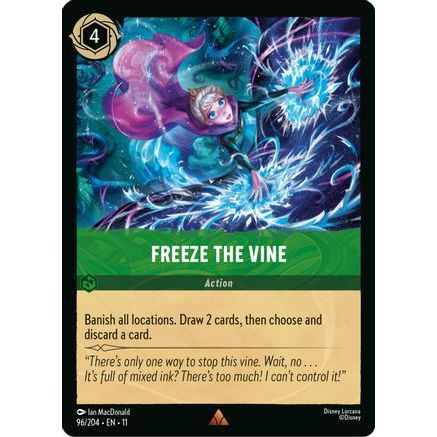 Freeze the Vine (96/204) - Winterspell Cold Foil