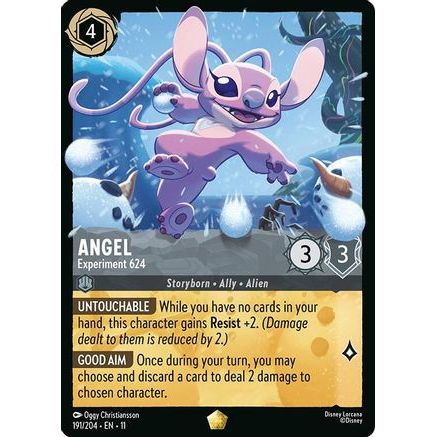 Angel - Experiment 624 (191/204) - Winterspell Cold Foil