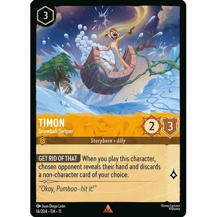 Timon - Snowball Swiper (16/204) - Winterspell