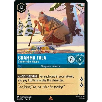 Gramma Tala - Connected to Nature (148/204) - Winterspell Cold Foil
