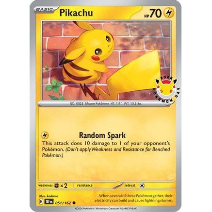 Pikachu (Pokemon Day 2026) 51 - Miscellaneous Cards & Products Holofoil