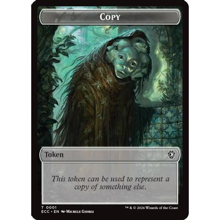 Copy // Elemental (0002) Double-Sided Token (ECC-1 // 2) - Commander: Lorwyn Eclipsed