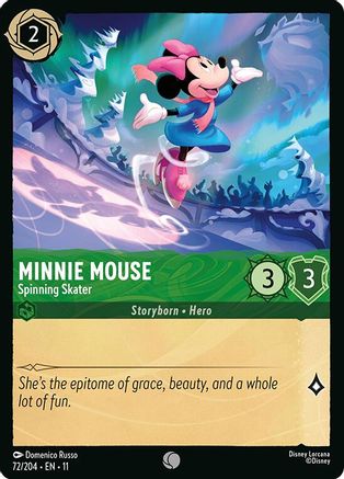Minnie Mouse - Spinning Skater (72/204) - Winterspell