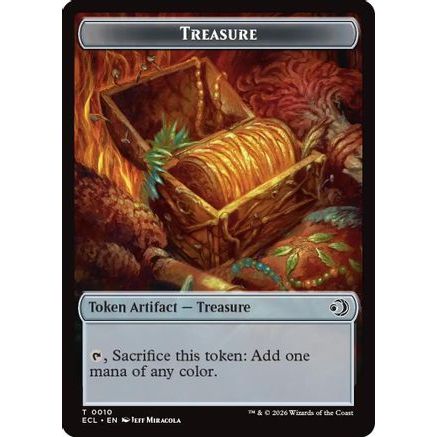 Treasure // Copy Double-Sided Token (ECC-10 // 1) - Commander: Lorwyn Eclipsed